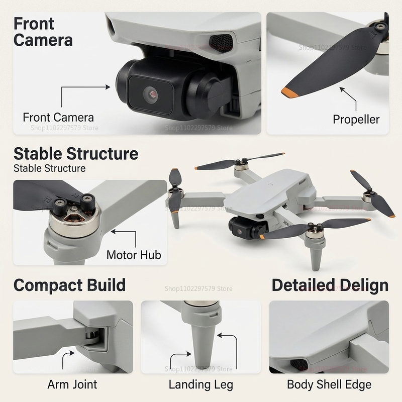 AERI 100 Drone with FPV VR Gog - Photography Lighting Learning avis et prix