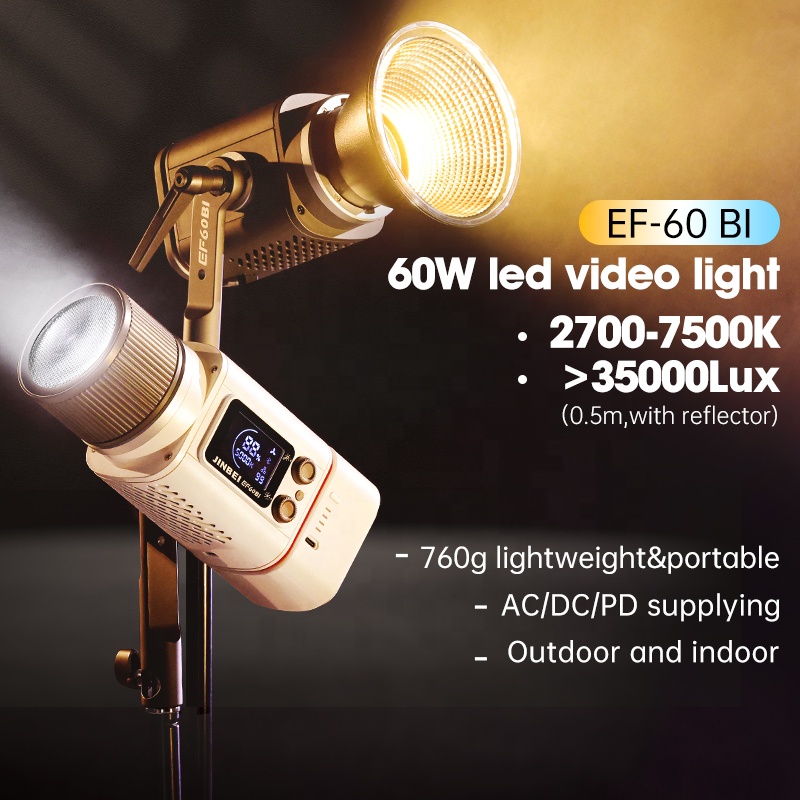 JINBEI EF-60BI 60w Photography - Good Lighting In Photography avis et prix