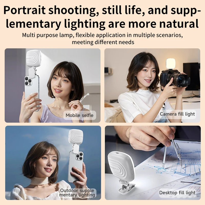 Phone Selfie Light 2700K-6500K - Photography Lighting Rig avis et prix