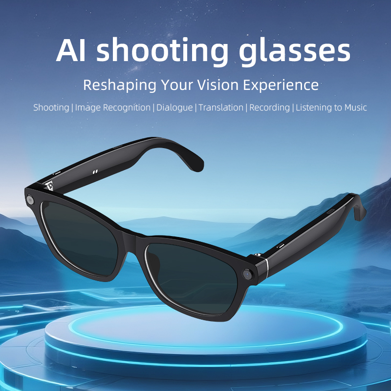 AI Bluetooth Smart Glasses,Blu - Photography Lighting Assistant avis et prix