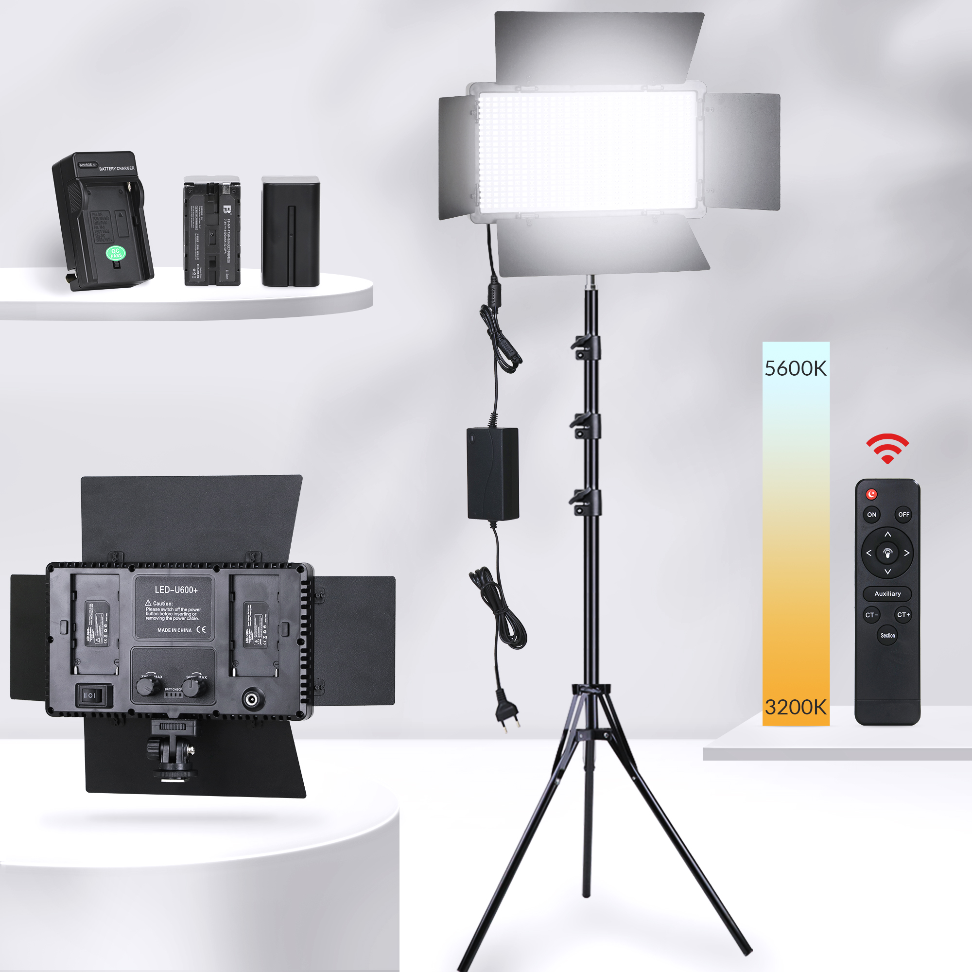 40W Led Video Light Panel 3300 - Video Light Panel Led avis et prix