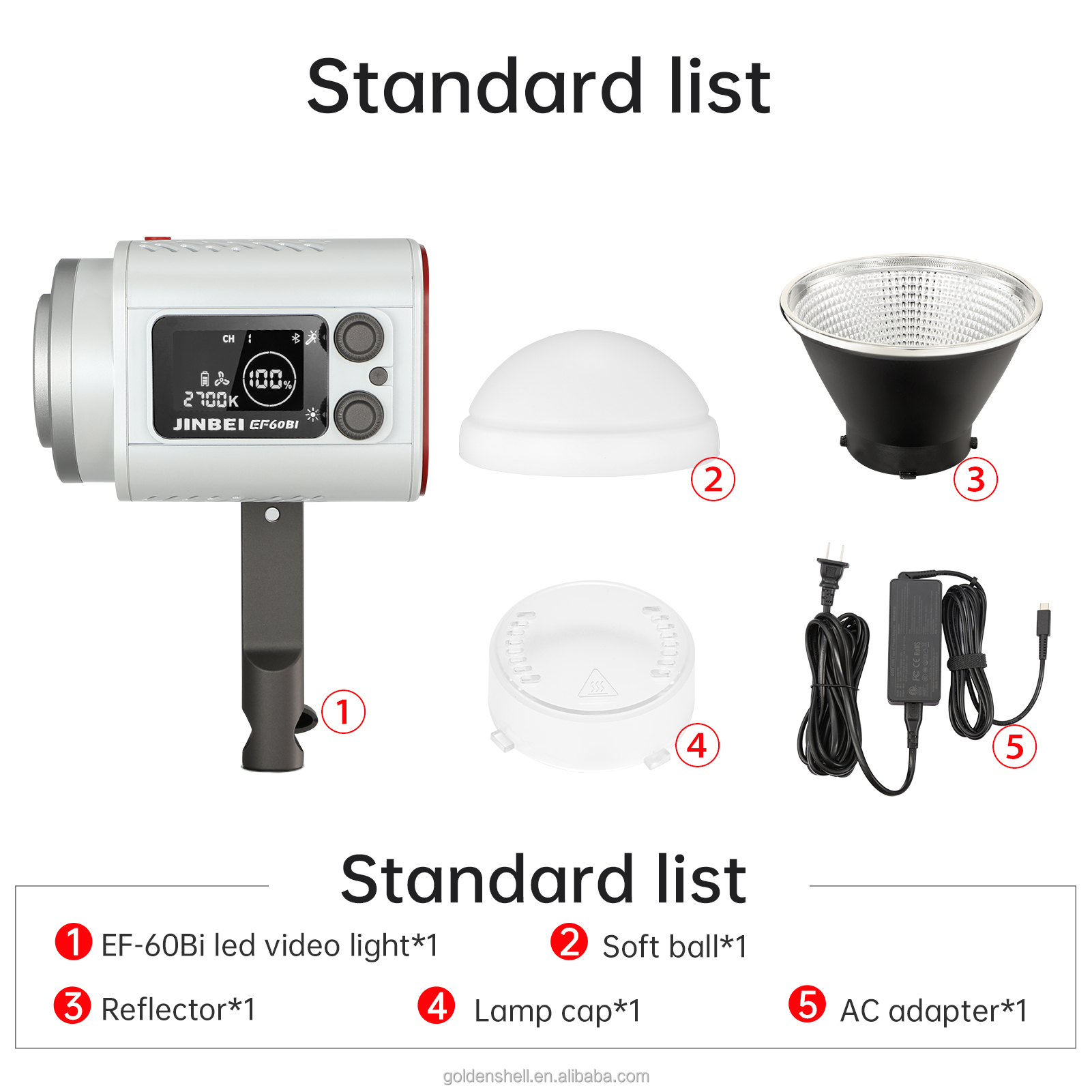 JINBEI EF-60BI Portable Ultra- - Good Lighting In Photography avis et prix